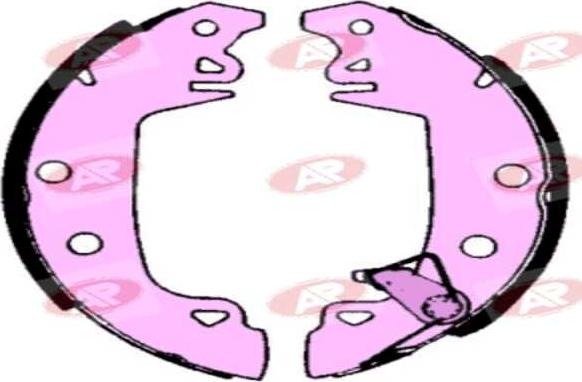 AP-SA A5930 - Set saboti frana aaoparts.ro