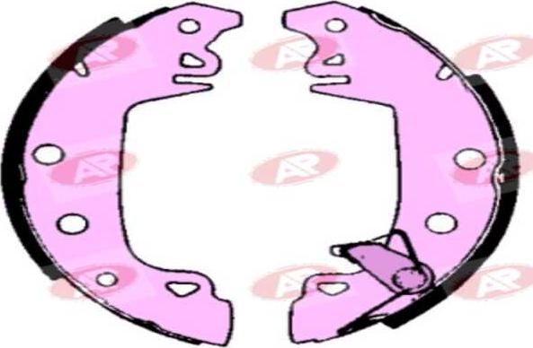 AP-SA A5890 - Set saboti frana aaoparts.ro