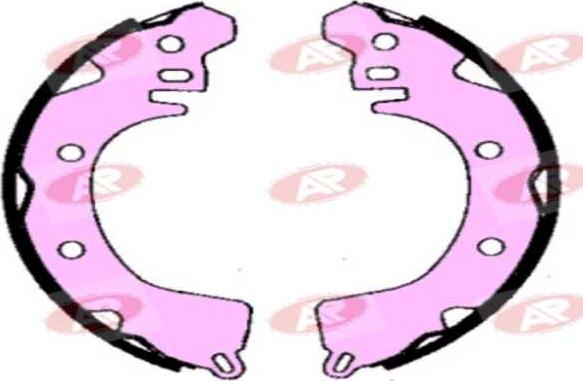 AP-SA A5260 - Set saboti frana aaoparts.ro