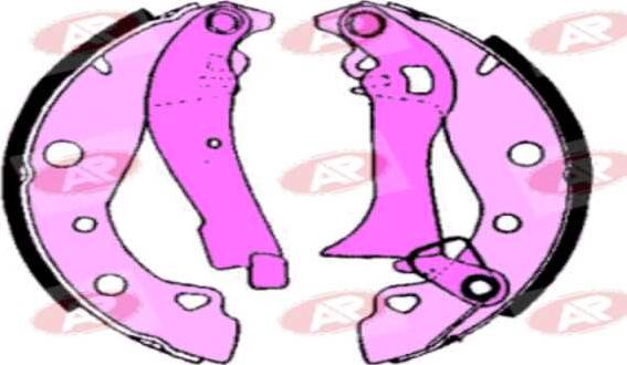 AP-SA A0020 - Set saboti frana aaoparts.ro