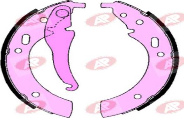 AP-SA A0330 - Set saboti frana aaoparts.ro