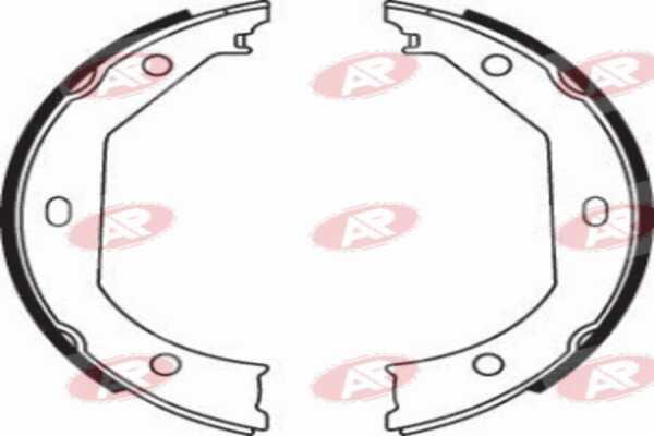 AP-SA A8090 - Set saboti frana aaoparts.ro
