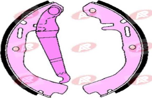 AP-SA A2560 - Set saboti frana aaoparts.ro