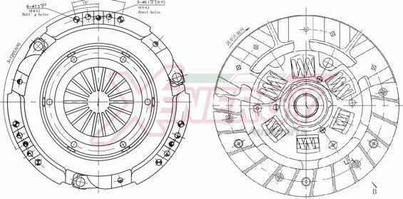AP XENERGY VKRNA800217 - Set ambreiaj aaoparts.ro