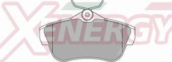 AP XENERGY X40991 - Set placute frana,frana disc aaoparts.ro