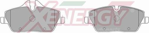 AP XENERGY X40916 - Set placute frana,frana disc aaoparts.ro