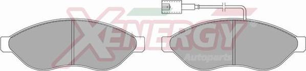 AP XENERGY X40978 - Set placute frana,frana disc aaoparts.ro