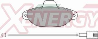 AP XENERGY X40519 - Set placute frana,frana disc aaoparts.ro