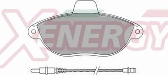 AP XENERGY X40539 - Set placute frana,frana disc aaoparts.ro