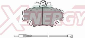 AP XENERGY X40526 - Set placute frana,frana disc aaoparts.ro