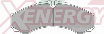 AP XENERGY X40657 - Set placute frana,frana disc aaoparts.ro