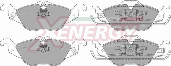 AP XENERGY X40673 - Set placute frana,frana disc aaoparts.ro