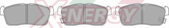 AP XENERGY X40873 - Set placute frana,frana disc aaoparts.ro