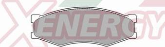 AP XENERGY X40313 - Set placute frana,frana disc aaoparts.ro