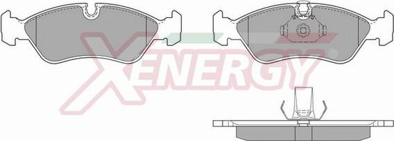 AP XENERGY X40384 - Set placute frana,frana disc aaoparts.ro
