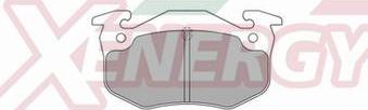 AP XENERGY X40266 - Set placute frana,frana disc aaoparts.ro