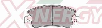 AP XENERGY X40231 - Set placute frana,frana disc aaoparts.ro