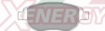 AP XENERGY X40785 - Set placute frana,frana disc aaoparts.ro