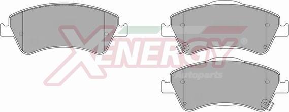 AP XENERGY X41034 - Set placute frana,frana disc aaoparts.ro