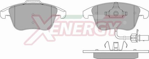 AP XENERGY X41077 - Set placute frana,frana disc aaoparts.ro