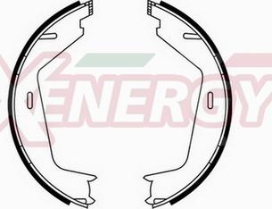 AP XENERGY X50408 - Set saboti frana, frana de mana aaoparts.ro
