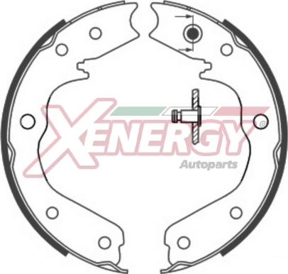 AP XENERGY X50534 - Set saboti frana aaoparts.ro
