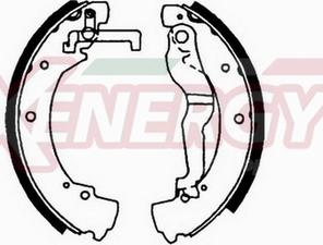 AP XENERGY X50245 - Set saboti frana aaoparts.ro