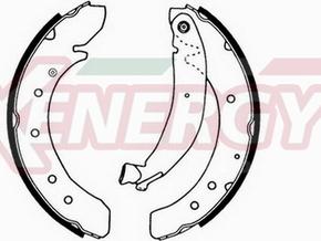 AP XENERGY X50266 - Set saboti frana aaoparts.ro