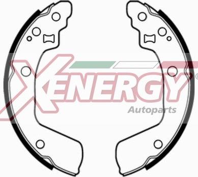 AP XENERGY X50704 - Set saboti frana aaoparts.ro