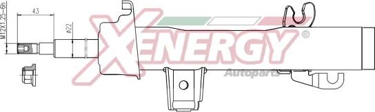 AP XENERGY X699334 - Amortizor aaoparts.ro