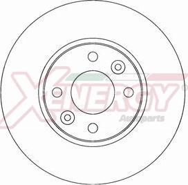 AP XENERGY X602714 - Disc frana aaoparts.ro
