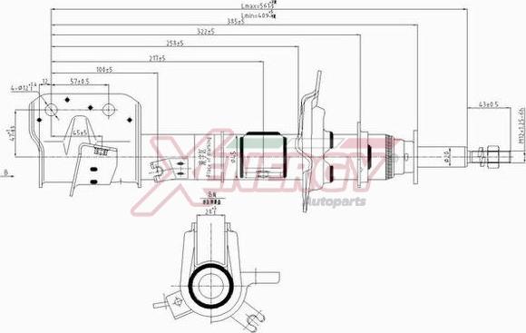 AP XENERGY X064338 - Amortizor aaoparts.ro