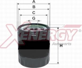 AP XENERGY X1595971 - Filtru ulei aaoparts.ro