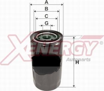 AP XENERGY X1595672 - Filtru ulei aaoparts.ro