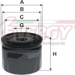 AP XENERGY X1596434 - Filtru ulei aaoparts.ro