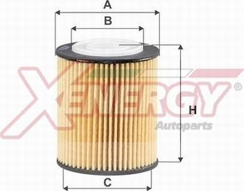 AP XENERGY X1596676 - Filtru ulei aaoparts.ro