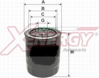 AP XENERGY X1596191 - Filtru ulei aaoparts.ro