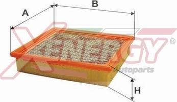 AP XENERGY X15900310 - Filtru aer aaoparts.ro