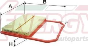 AP XENERGY X1591834 - Filtru aer aaoparts.ro