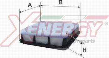 AP XENERGY X1591202 - Filtru aer aaoparts.ro