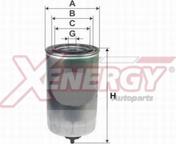 AP XENERGY X1598791 - Filtru combustibil aaoparts.ro