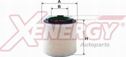 AP XENERGY X1593702 - Filtru aer aaoparts.ro