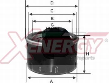 AP XENERGY X1544400 - Filtru ulei aaoparts.ro