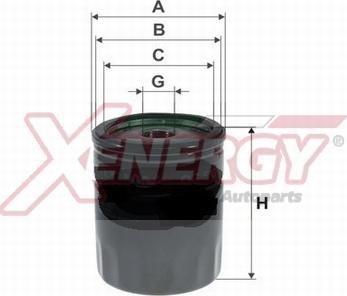 AP XENERGY X1544500 - Filtru ulei aaoparts.ro