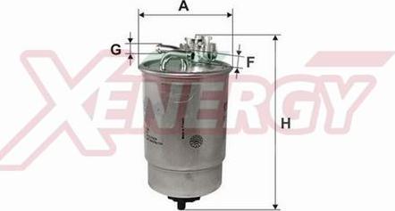 AP XENERGY X1510262 - Filtru combustibil aaoparts.ro