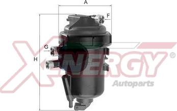 AP XENERGY X1518300 - Filtru ulei aaoparts.ro