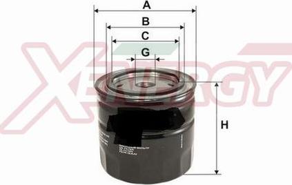 AP XENERGY X153104 - Filtru ulei aaoparts.ro