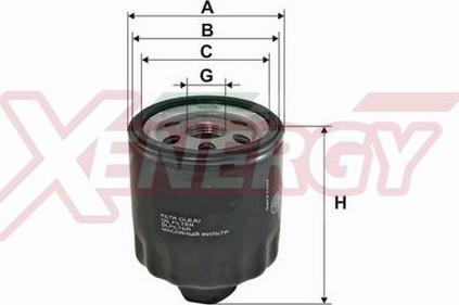 AP XENERGY X153126 - Filtru ulei aaoparts.ro
