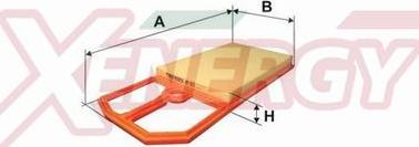 AP XENERGY X1521735 - Filtru aer aaoparts.ro