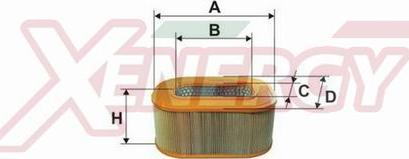 AP XENERGY X1522438 - Filtru aer aaoparts.ro
